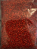 Frosted and Silver Lined Seed Beads