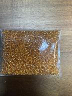 Frosted and Silver Lined Seed Beads
