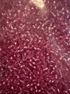 Frosted and Silver Lined Seed Beads