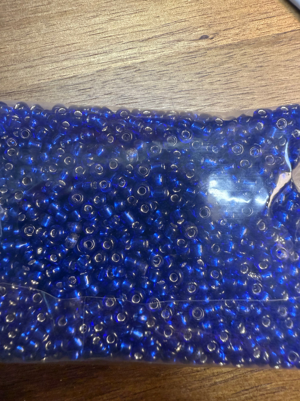 Frosted and Silver Lined Seed Beads