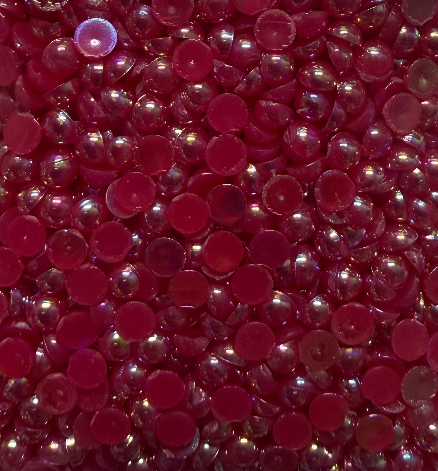 Flatback AB Pearl Rhinestones