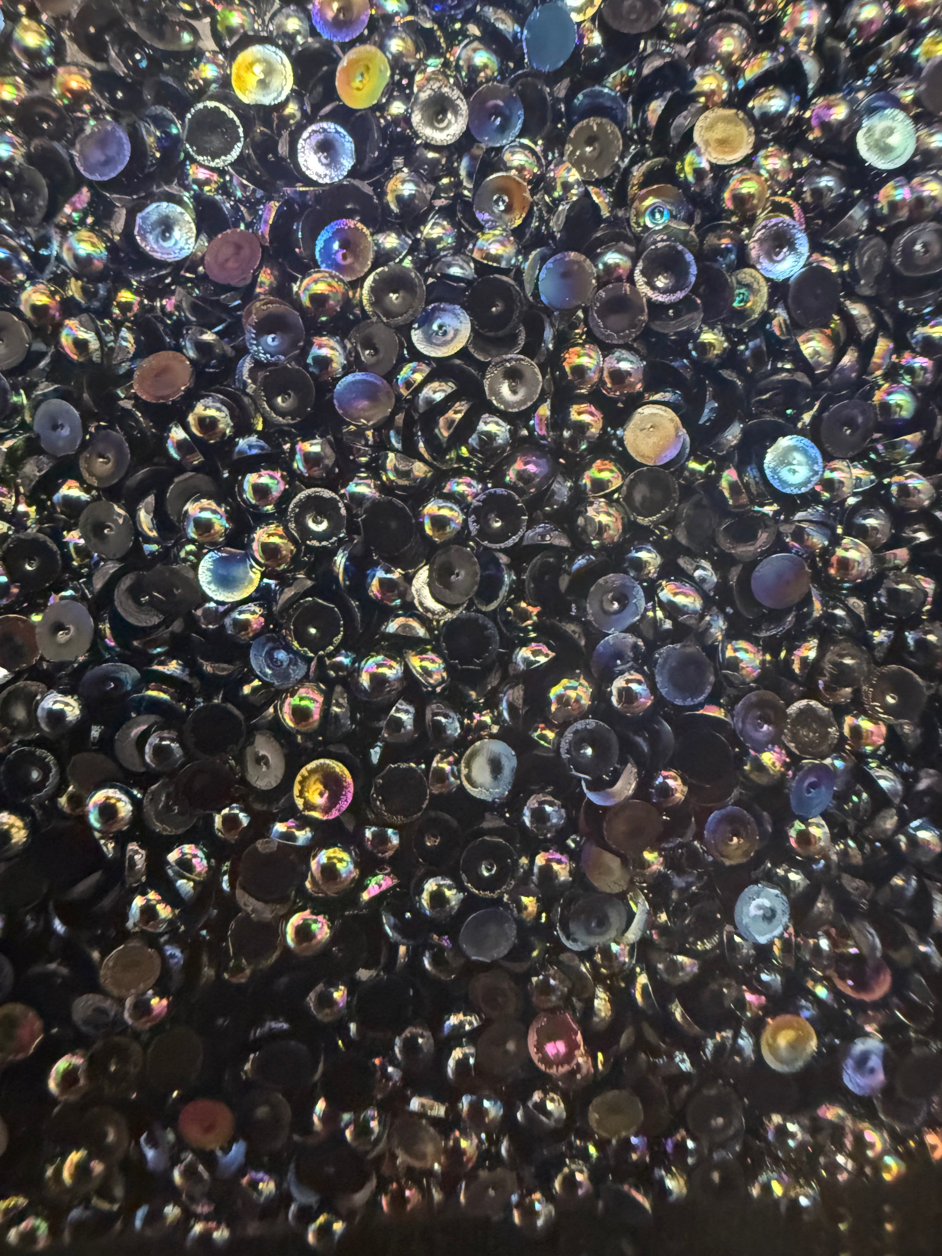 Flatback AB Pearl Rhinestones