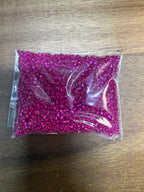 Frosted and Silver Lined Seed Beads