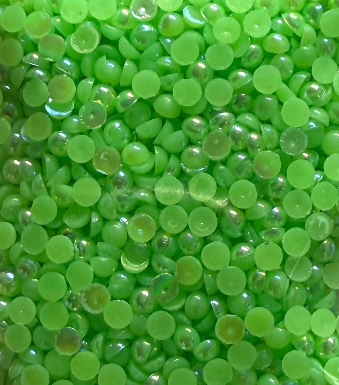 Flatback AB Pearl Rhinestones