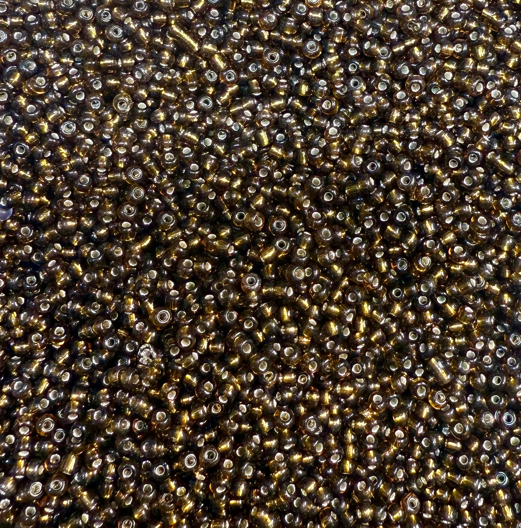 Frosted and Silver Lined Seed Beads