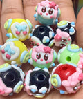 Hand painted beads