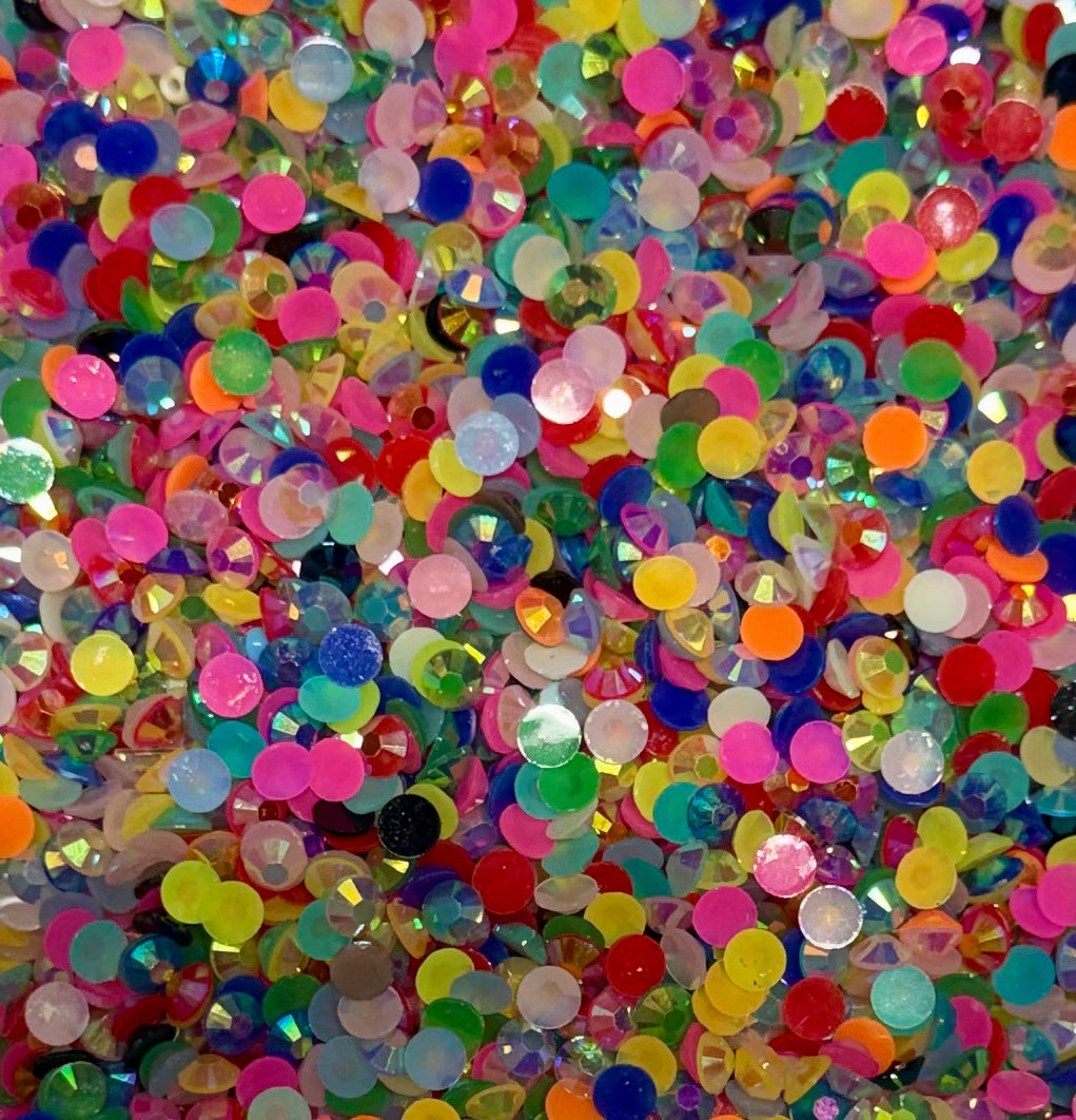 Resin Jelly Rhinestones 5mm