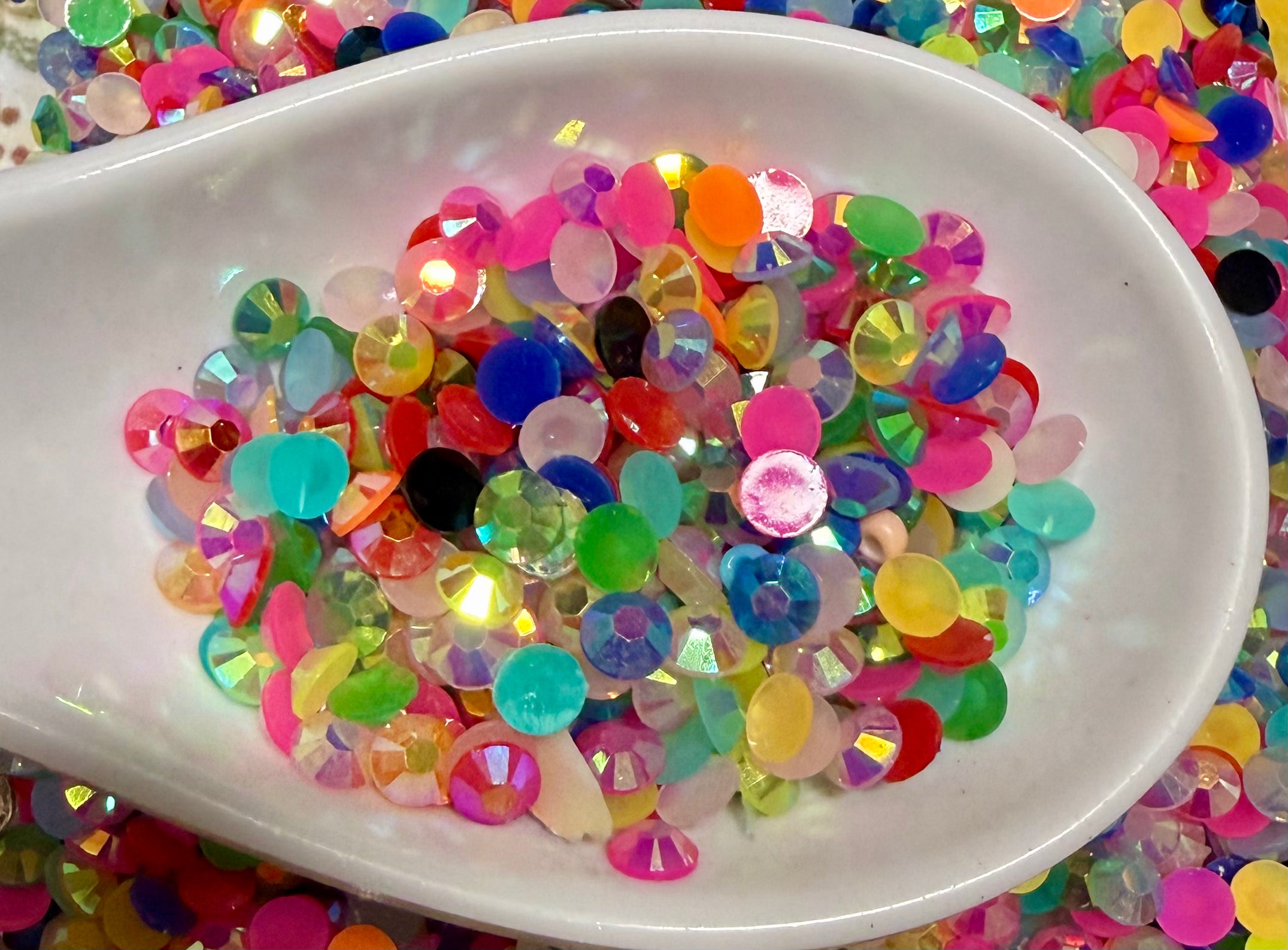 Resin Jelly Rhinestones 5mm