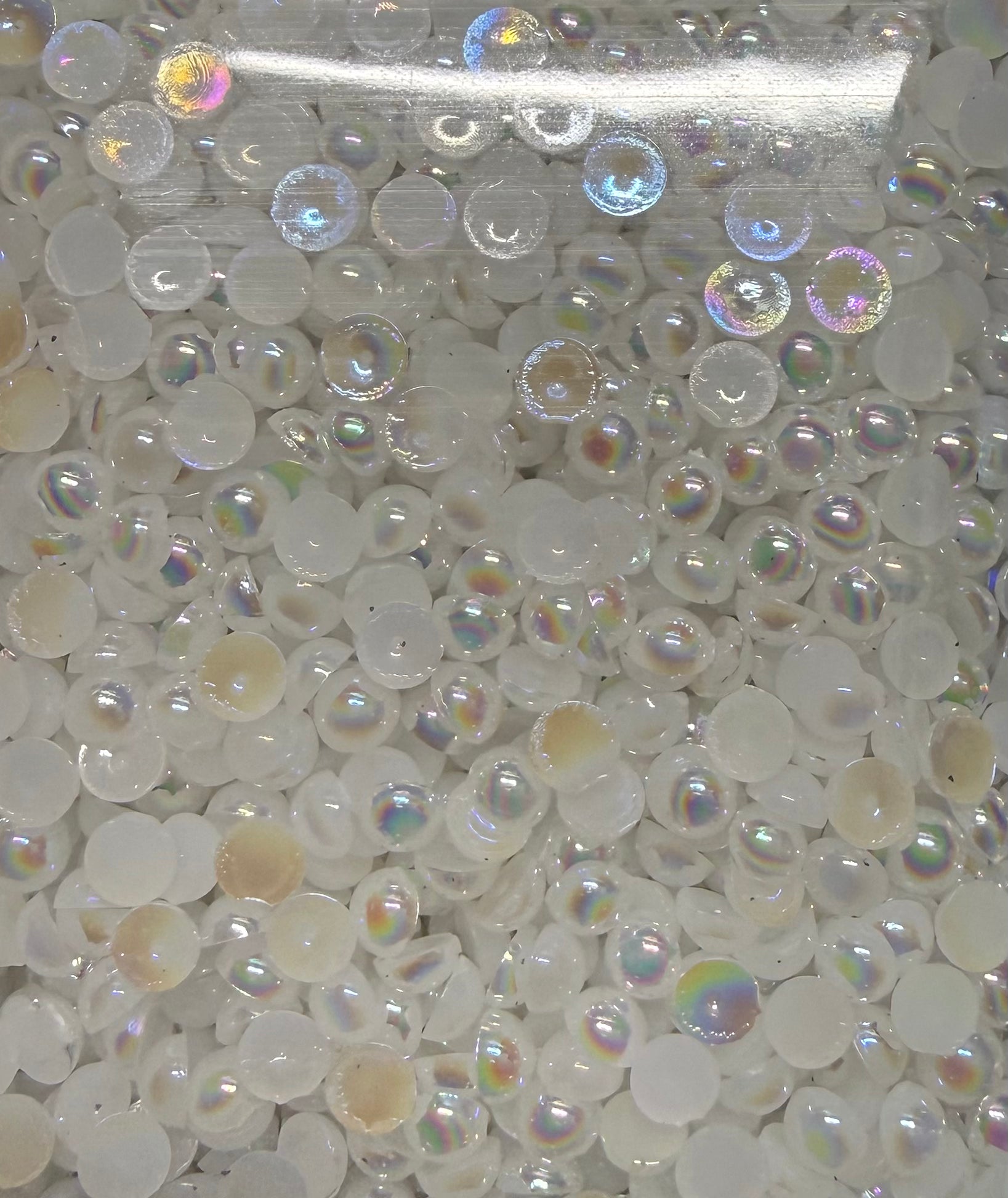 Flatback AB Pearl Rhinestones